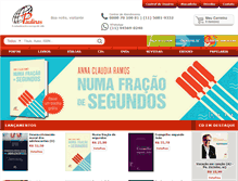 Tablet Screenshot of paulinas.org.br